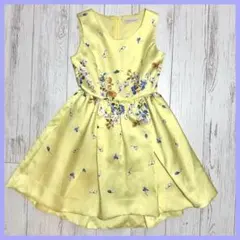 31 Sons de mode ワンピース ドレス イエロー 花柄 36サイズ