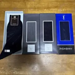 メンズソックス　クリスチャンディオール　イブサンローラン　ジバンシー　4足