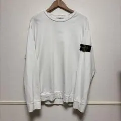 STONE ISLAND 長袖カットソー ホワイト - メルカリ