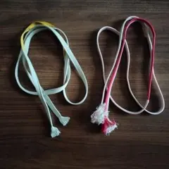 帯締め 平組 手組 訪問着 付け下げ 2本セット リメイク レトロ