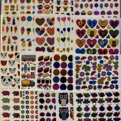 く*う様 キラキラシール　19種類20枚セット