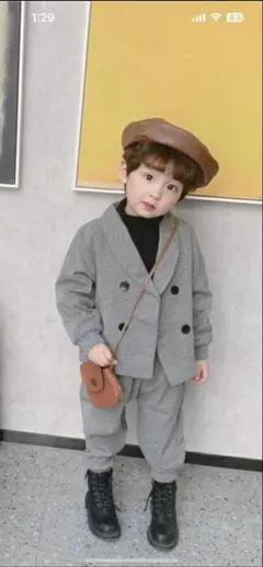 卒業式 入学式 キッズ スーツ ２点セット ブレザー セット 新品未使用