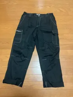 Columbia 黒 カーゴパンツ Lサイズ