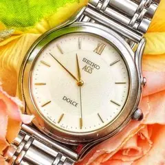 SEIKO　セイコーAGS ドルチェ　メンズ 腕時計 ゴールド　自動巻き　稼働品