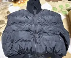 CUBE SUGAR フード付きダウンベスト M