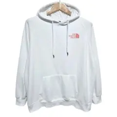 THE NORTH FACE プルオーバーパーカー ホワイト メンズ XLサイズ