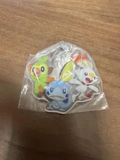 ポケモン 旅立ちの3匹 アクリルスイング サルノリ、ヒバニー、メッソン
