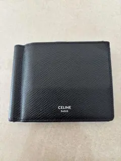 CELINE セリーヌ ビルクリップウォレット マネークリップ ブラック 財布のサムネイル
