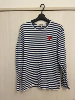 PLAY COMME des GARÇONS ボーダー長袖カットソー
