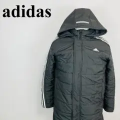849 adidas アディダス ベンチコート ロングコート size160 - メルカリ
