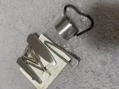 シルバー ヘアアクセサリーセット 5点