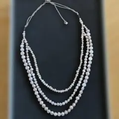 ルクスルフト　淡水パール　ネックレス