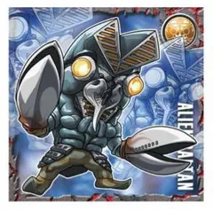 ウルトラマン　シールウエハース　vol.2　Ⅱ-NO.23　N　バルタン星人