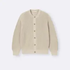 GU♡リリヤーンクルーネックカーディガン♡sサイズ美品