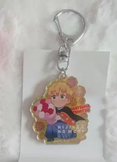 鬼滅の刃 ニジゲンノモリ ネオンアクリルキーホルダー 我妻善逸