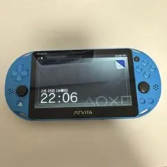 PS Vita PCH-2000 アクア・ブルー 動作確認済み