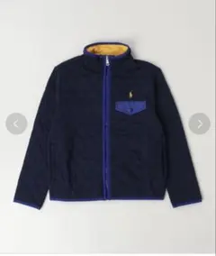 カラーブロック キルテッド ダブルニット ジャケットのサムネイル