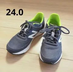 【エコメルカリ便】NewBalance キッズシューズ YK570 24.0cm