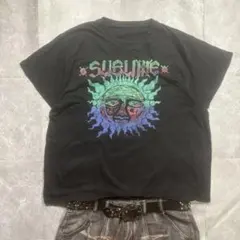 Y2K 00s archive短丈バンドTシャツグラフィックプリント c-boyのサムネイル