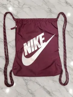 NIKE ナップサック y2k 90s 00s ワインレッド テック city