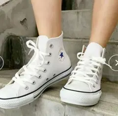 CONVERSE コンバース　新品タグ付き❗️リアルレザーハイカットスニーカー