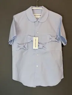 新品未使用　コムデギャルソン　ガール　リボン付きジャケット COMME des GARCONS GIRL - 2022AW コムデギャルソンガール リボン着