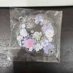 Sanrio カスタムアクリルチャーム フラワー 쿠로미