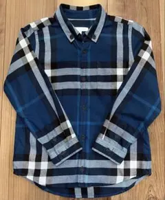 バーバリー　チェックシャツ　6Y 116㎝