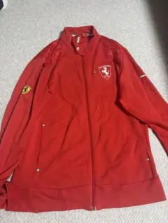PUMA Ferrari トラックジャケット レッド M