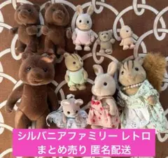 シルバニア ファミリー 希少ドール多数 洋服付き シルバニア人形