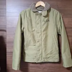 WAIPER N-1 U.S.NAVY 米海軍 デッキジャケット 美品