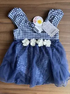 【未使用タグ付き】apres les cours 女の子 ワンピース水着 110