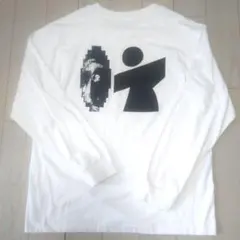 ニュートラルホワイト 長袖Tシャツ Sサイズ