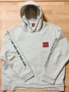 Manhattan Portage マンハッタンポーテージグレー パーカーのサムネイル