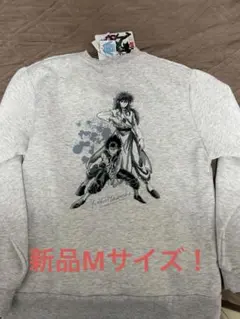 新品M！幽遊白書×アベイルスウェット薄灰　幽☆遊☆白書のサムネイル