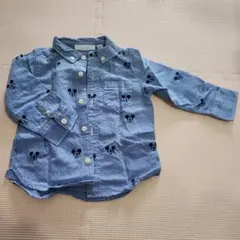 Baby GAP ミッキーマウス柄 シャツ　90サイズ　長袖シャツ