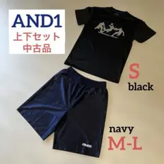 中古品 AND1 バスケットボールウェア Tシャツ・ハーフパンツ 上下セット