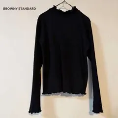 BROWNY STANDARD F メロウテレコリブハイネックトップスのサムネイル