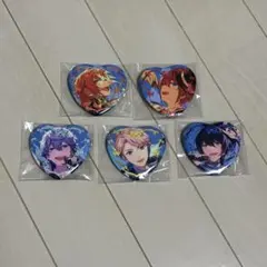 あんさんぶるスターズ ホワイトデーハート缶バッジ とるパカ 漣ジュン