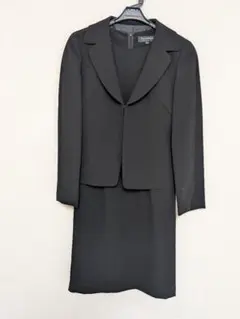 Percolation ブラックワンピーススーツ 5AR