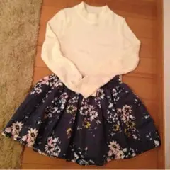 花柄スカート(ほぼ未使用)