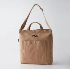 FILA ベージュ トートバッグ 37x40x6cmのサムネイル