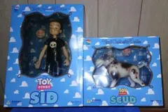 メディコムトイ トイストーリー シド スカッド 2体 フィギュア 美品