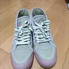 Zeha キャンバス ミッドカット カーキ　26センチのサムネイル