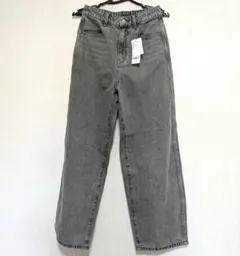 GOODデニムバギーパンツ/118365 グレー M グローバルワーク