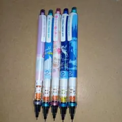 ディズニー シャープペンシル 4本セット クルトガ3本とドクター