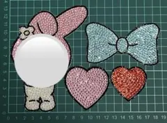 うちわデコパーツ