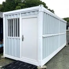 福岡市内展示物あり、見学可能 プレハブハウス3×6 物置きコンテナ
