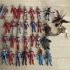 【ばら売り不可】ウルトラマン　ソフビ　30体　まとめ売り　【記名あり】