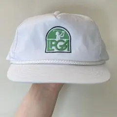 LPGA 刺繍 ベースボールキャップ ホワイト ストリートのサムネイル